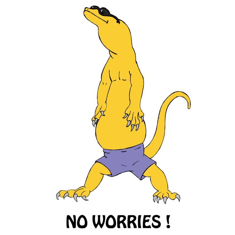 Goanna No Worries Thumbnail